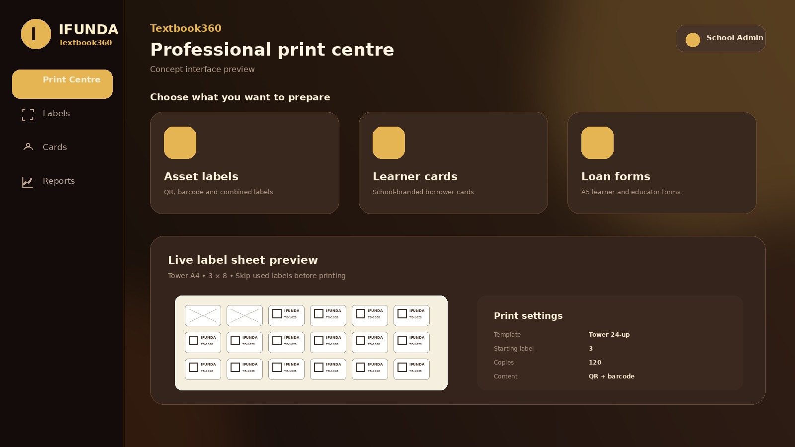 Professional print centre